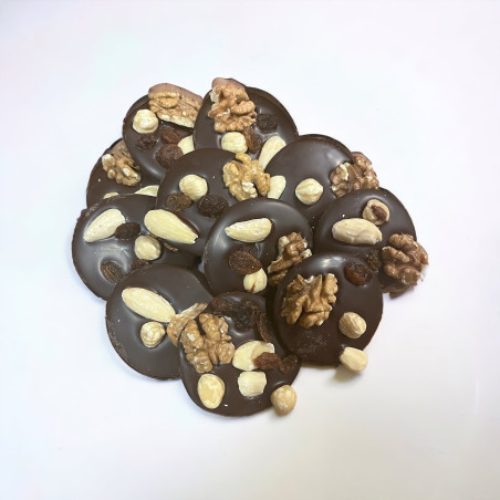 Mendiants chocolat noir - Savoureux | Boutique en ligne