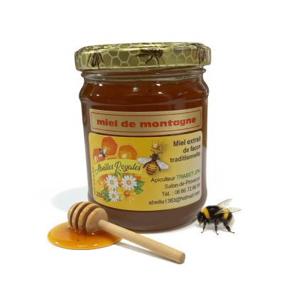 MIEL DE MONTAGNE 250 gr | Premium | Sélection Épicerie Fine