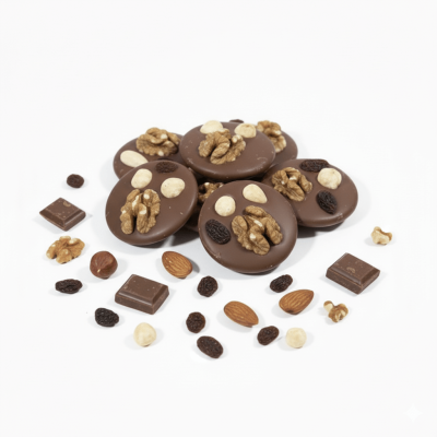 Mendiants chocolat lait | Qualité Haut de Gamme