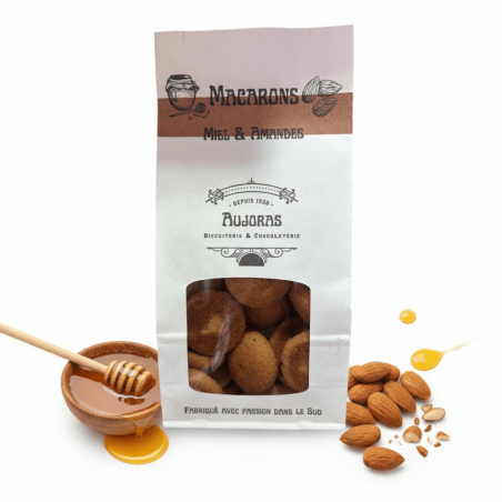 Macarons Miel et Amandes 180 gr | Qualité Authentique