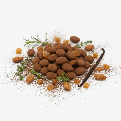 Velours d'amande au cacao | Qualité Premium