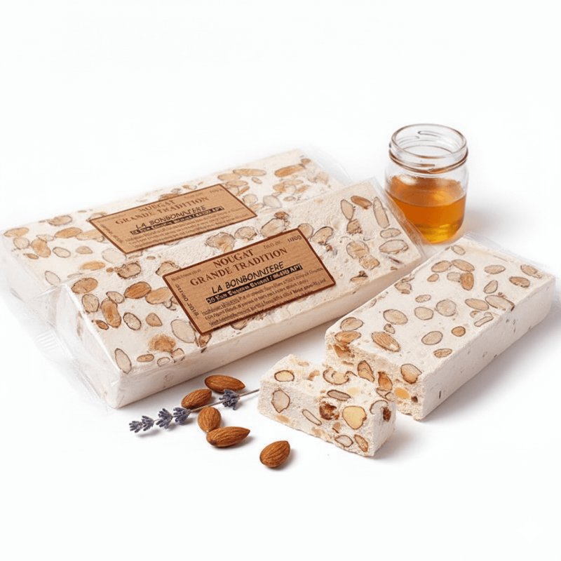 Nougat blanc en Barre Nougat blanc en Barre