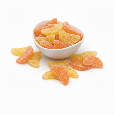 Tranches d'agrumes Citron, Orange sachet 200 gr