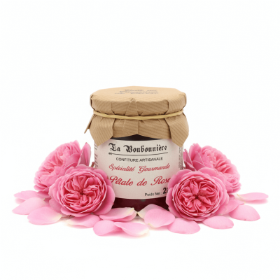Confiture Pétales de Rose 250 gr | Qualité Gastronomique