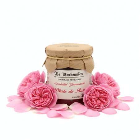 Confiture Pétales de Rose 250 gr | Qualité Gastronomique