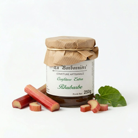 confiture de rhubarbe