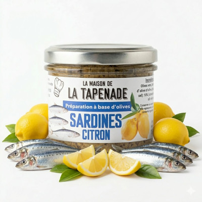tapenade sardine citron