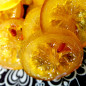 Tranches citrons confits