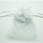 Organza Blanc Dentelle
